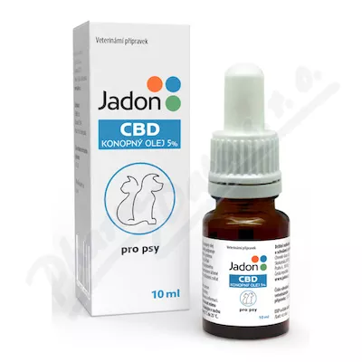 Jadon CBD konopný olej 5% pro psy 10ml - Veterinární přípravky a potřeby pro vaše mazlíčky.