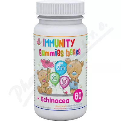 Immunity Gummies bears 60 pektinových bonbónů