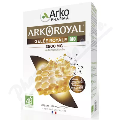 Arkopharma ARKOROYAL Gel.royale 2500mg BIO 20x10ml