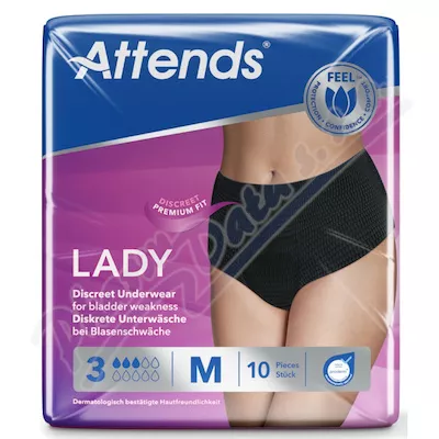 KALHOTKY ABSORPČNÍ ATTENDS LADY DISCREET 3 MEDIUM