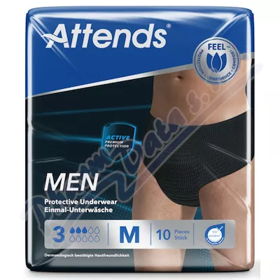 KALHOTKY ABSORPČNÍ ATTENDS MEN 3 MEDIUM