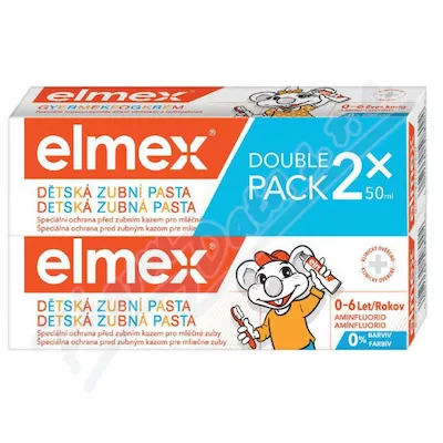 elmex dětská zubní pasta duo 2x50ml