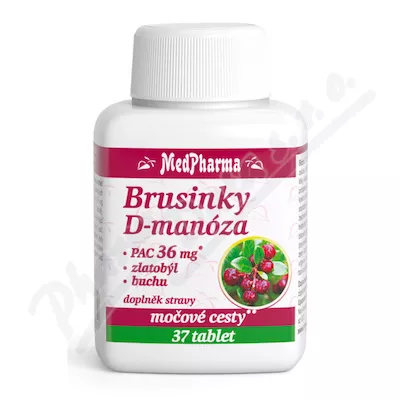 MedPharma Brusinky D-manóza tbl.37