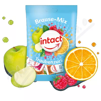 Intact hroznový cukr Brause-mix 75g