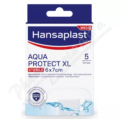 Hansaplast Aqua Protect náplast sterilní XL 5ks