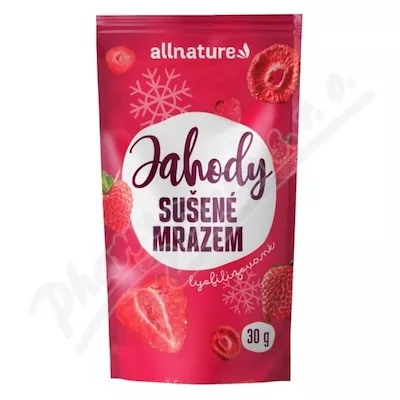 Allnature Jahody sušené mrazem 30g