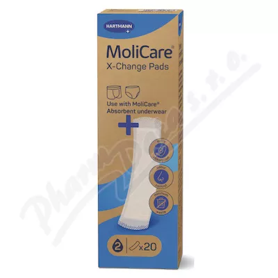 MoliCare X-Change vložky do absorp. prádla 20ks