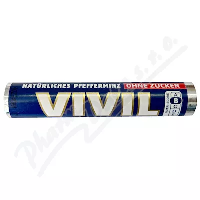 Vivil Peprmint bez cukru 28g