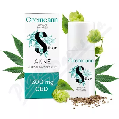 Annabis Cremcann Silver Akné 1300mg CBD BIO 30ml