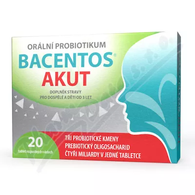 BACENTOS AKUT orální probiotikum tbl.20