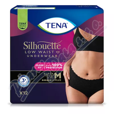 TENA SILHOUETTE PLUS BLACK M