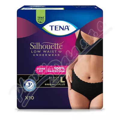 TENA SILHOUETTE PLUS BLACK L