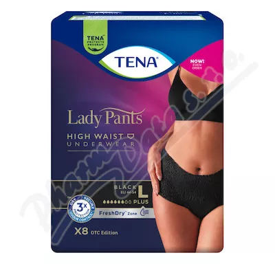 TENA LADY PANTS PLUS BLACK L