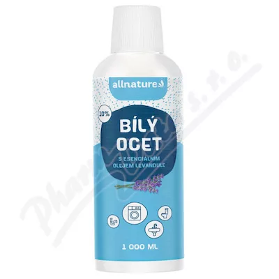 Allnature Bílý ocet 10% s esen.olej.levand.1000ml