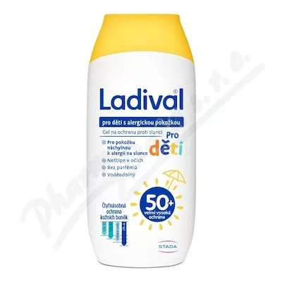 Ladival dětská alergická pokožka gel OF50+ 200ml