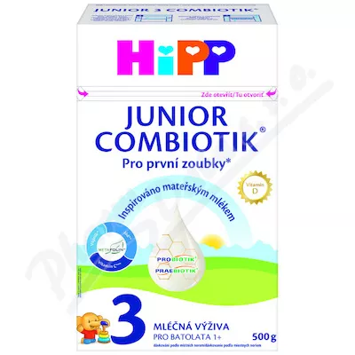 HiPP 3 Junior Combiotik mléčná výživa 500g