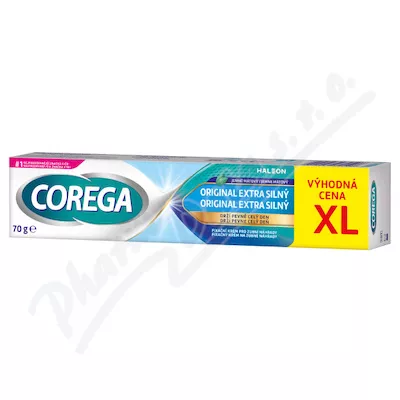 Corega Original Extra silný fixační krém XL 70g