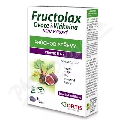 Fructolax Fruit&Fibre TABLETKI tbl.30