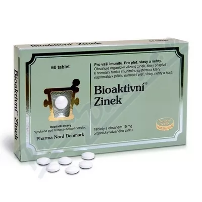 Pharma Nord Bioactive Zinc 15 mg 60 tabletek