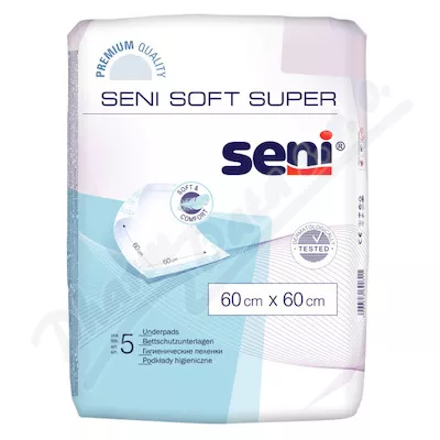 Seni Soft Super Absorbent Pads 60x60cm 5szt