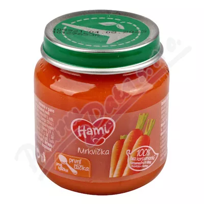 Hami První lžička Mrkev 125g 109697