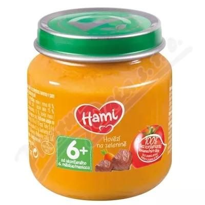 HAMI Příkrm mrkev brambor hovězí 125g 110883