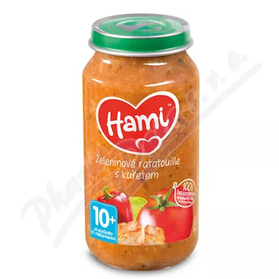 Hami ratatouille warzywne z kurczakiem +10M 250g