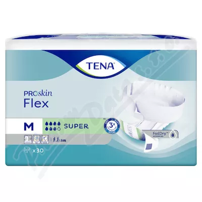 TENA Flex Super Medium atramentowe majtki ze ściągaczem 30szt724230