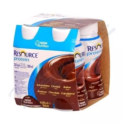 Resource Protein Chocolate sol.4x200ml