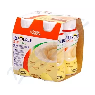 Resource 2.0kcal Fibre Vanilla por sol.4x200ml