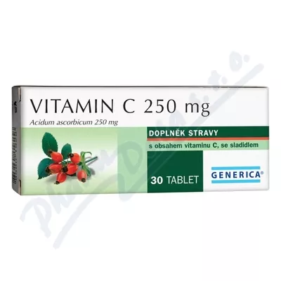 Witamina C 250mg Generica tbl. 30