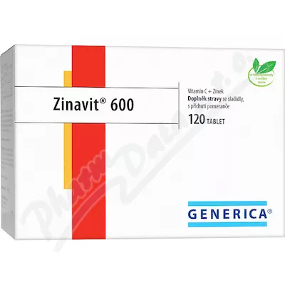 Zinavit 600 tabletki do ssania 120 szt Generica