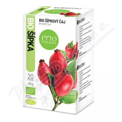 Herbata z dzikiej róży BIO 20x2g n.s. Phytopharma