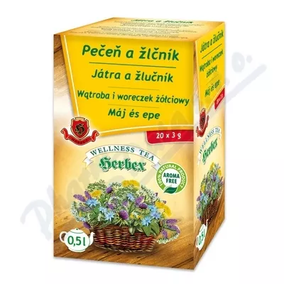 HERBEX Wątroba i pęcherzyk żółciowy n.s.20x3g