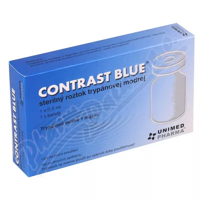 Contrast Blue 1x0,5ml+1xkaniula