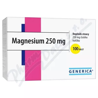 Magnesium 250 Generica tbl. 100