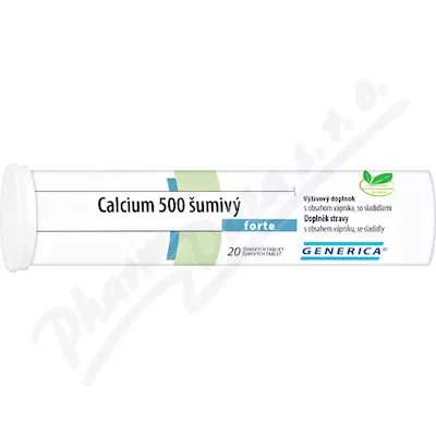 Calcium 500 effervescent forte Generica eff.tbl.20