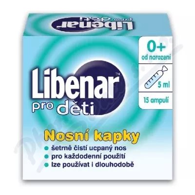 Libenar dla dzieci ampułki 15x5ml