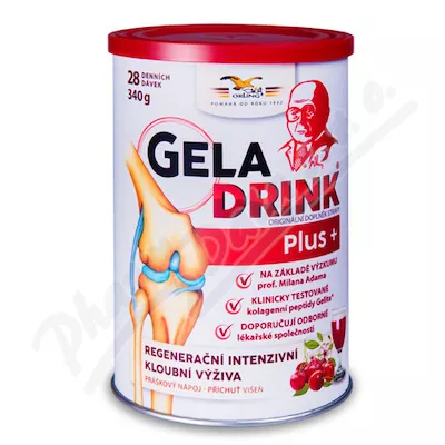 Geladrink Plus wiśniowy 340g