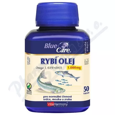 VitaHarmony Olej rybi Omega 3 tbl.50