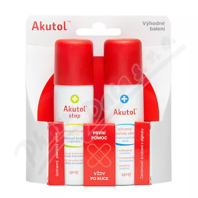 AKUTOL spray + Akutol STOP spray DUOPACK 2x60ml