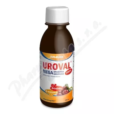 Uroval Mega Syrop żurawinowy forte 200ml