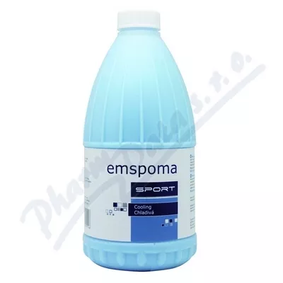 Emspoma Chłodząca emulsja do masażu M 1000ml (niebieska)