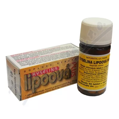 Naturvita Kwas Liponowy Plus 60 tabletek