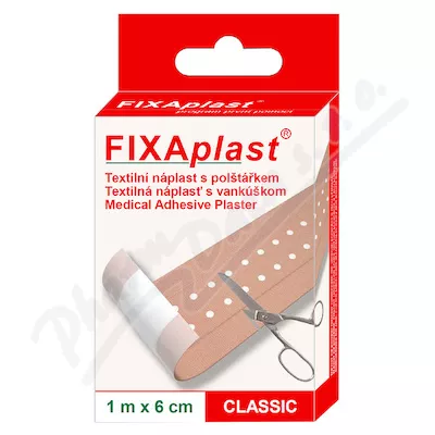 FIXAplast CLASSIC tex.patch z poduszką 1mx6cm