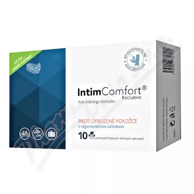 Chusteczki Intim Comfort 10 - balsam przeciw intrigo