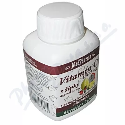 MedPharma Vitamin C 1000mg with rose hips tbl.67 prod.úč.