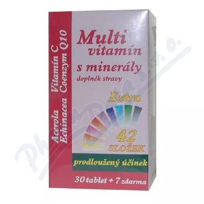 MedPharma Multiwitamina z minerałami+extra C tbl.37