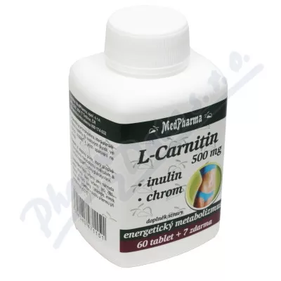 MedPharma L-karnityna 500mg+Inulina+Chrom tbl.67