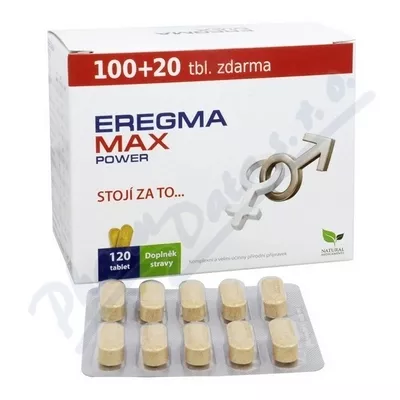 Naturalne leki Eregma Max Power tbl.120